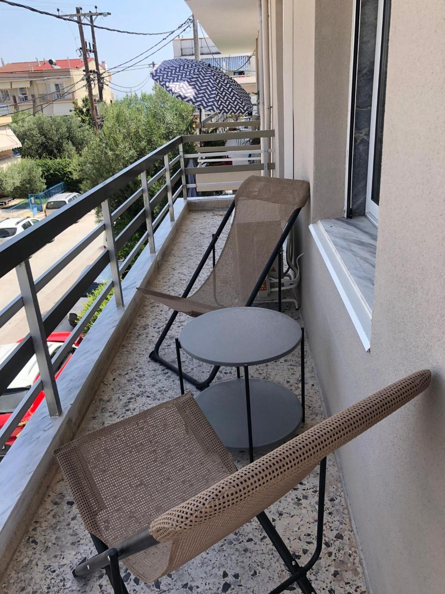 Mz Apartment Néa Péramos Exterior foto
